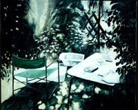 „Garten“, Öl auf Leinwand, 150 × 180 cm, 1989