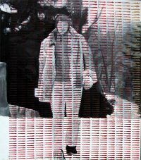 „Im Botanischen Garten“, Acryl auf Leinwand, 150 × 150 cm, 1999–2000