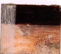 „Ohne Titel“, Öl auf Leinwand, 38 × 45 cm, 1990