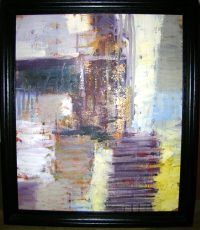 „Tor“, Öl auf Leinwand, 60 × 50 cm, 1996